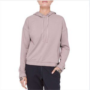 Lululemon Twisted & Tucked Pullover Smoky Blush Draped Hoodie Pullover Size 6